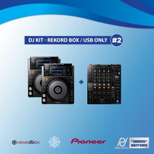 DJ KIT#2 PIONEER DJM750MKII + PIONEER XDJ1000